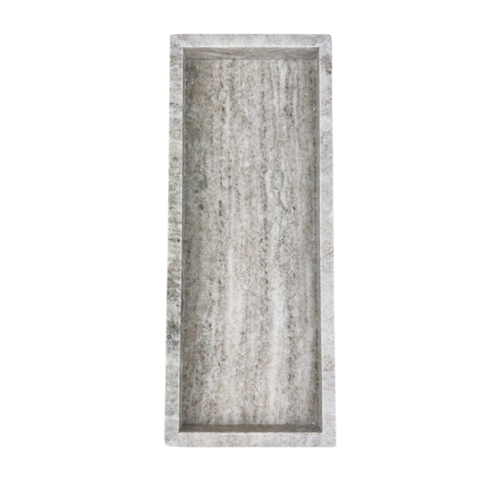 Deko-Tablett Collin Marmor B 30 x T 12 cm