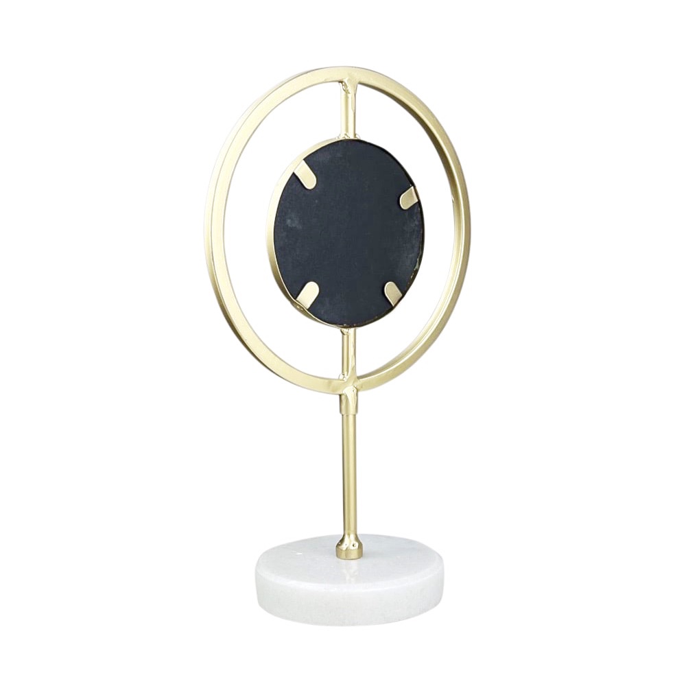 Marmor-Tischspiegel Farol 22x36x13 cm Gold