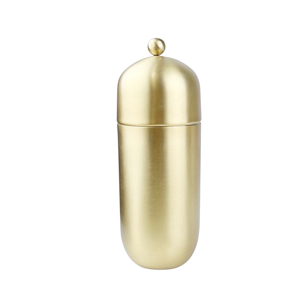 Cocktailshaker Alir Goldfarben Edelstahl 800 ml