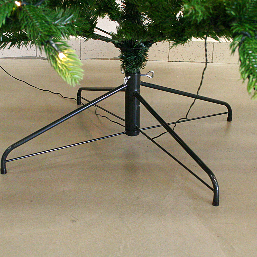 LED-Tannenbaum täuschend echt Kunststoff Metall LED groß ca. H236 cm