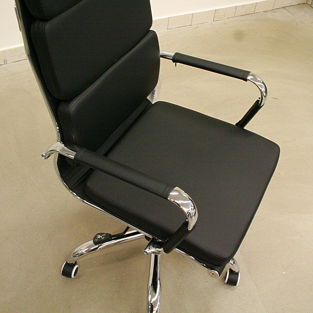 Design-Bürostuhl Highline Wippfunktion schwarz ca. B56 x T64 x H115 cm