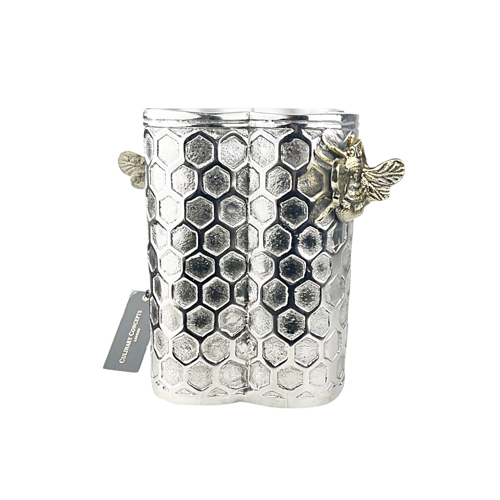 Weinkühler Buzzy Bee Silber Aluminium Edelstahl