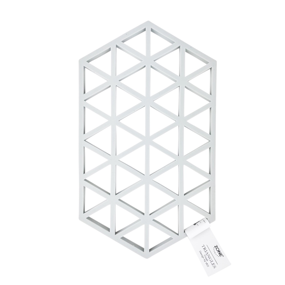 Silikon Topfuntersetzer Triangle Nordic Sky Pastellblau