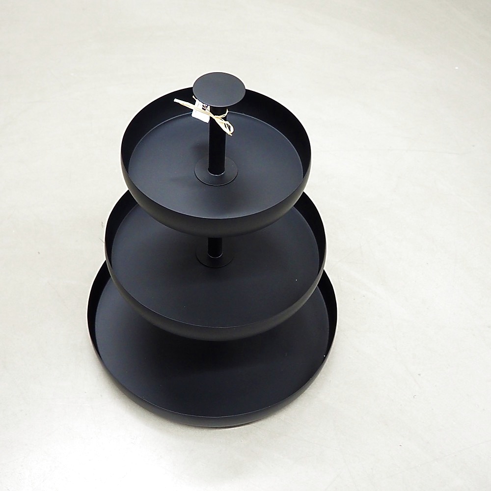 Deko Etagere mattschwarz