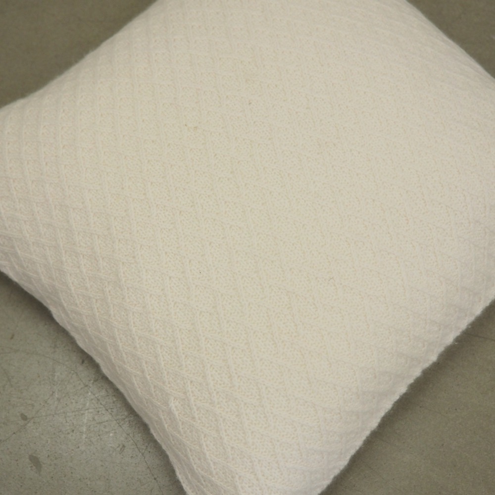 Deko-Cashmere-Kissenhülle Serlina ca. 40x40 cm creme-weiß