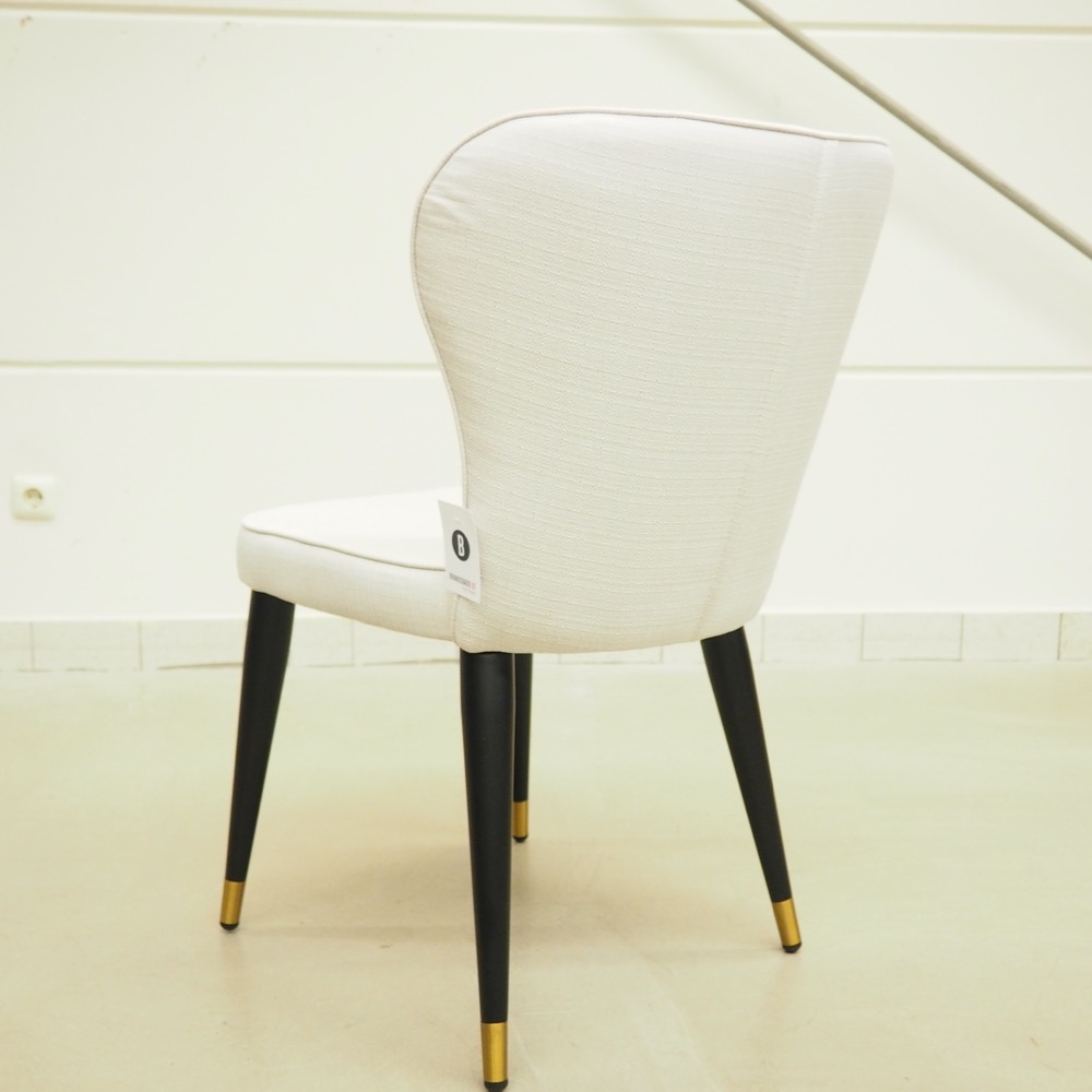Polsterstuhl Cleo cremeweiß Stuhl B 51 cm H 85 cm T 62 cm