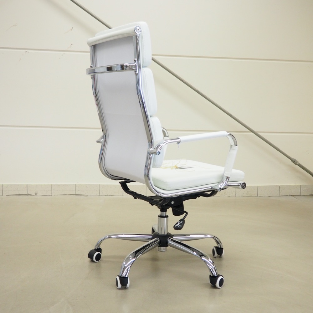 Bürostuhl Highline Tippfunktion Gingar weiß ca. B56 x T64 x H115 cm