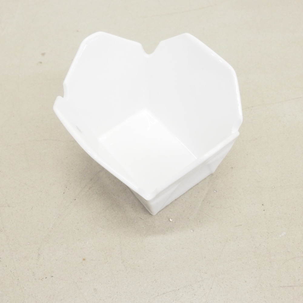 Servierschälchen Take Away weiss Porzellan