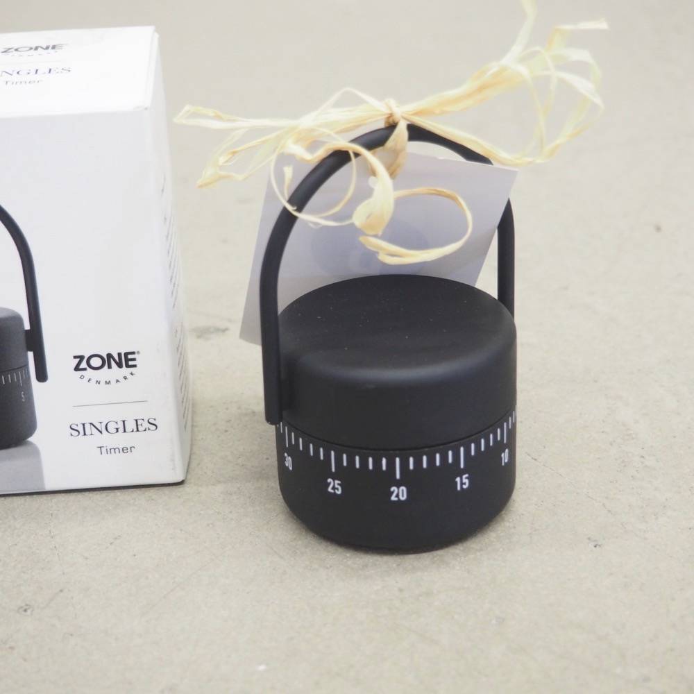 Eieruhr Singles Kochuhr Kochwecker Kurzzeitmesser Kitchen Timer Black