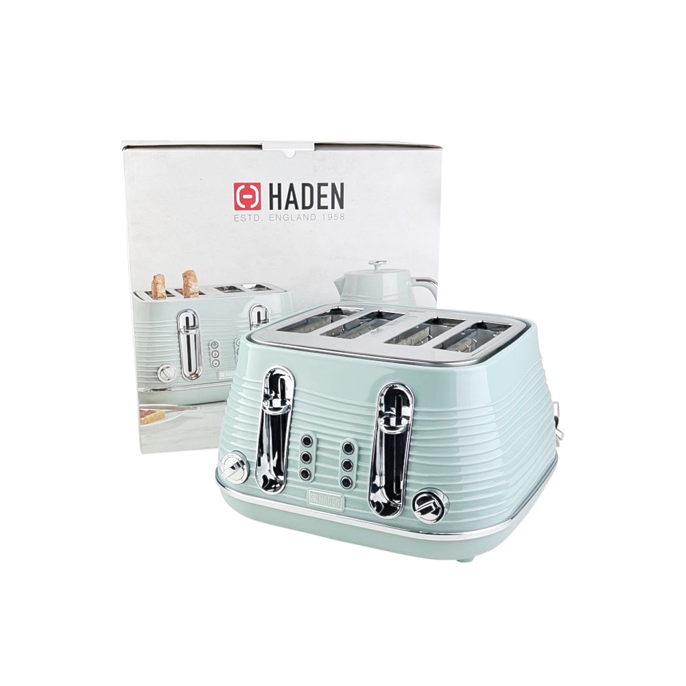Toaster Devon B 33 x T 31 cm hellgrün Krümelschublade