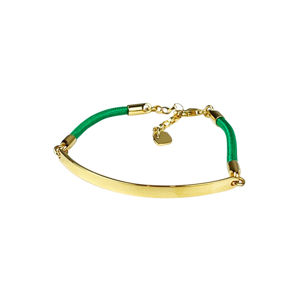 Gold-Armband Karen verstellbar 925er Sterlingsilber vergoldet