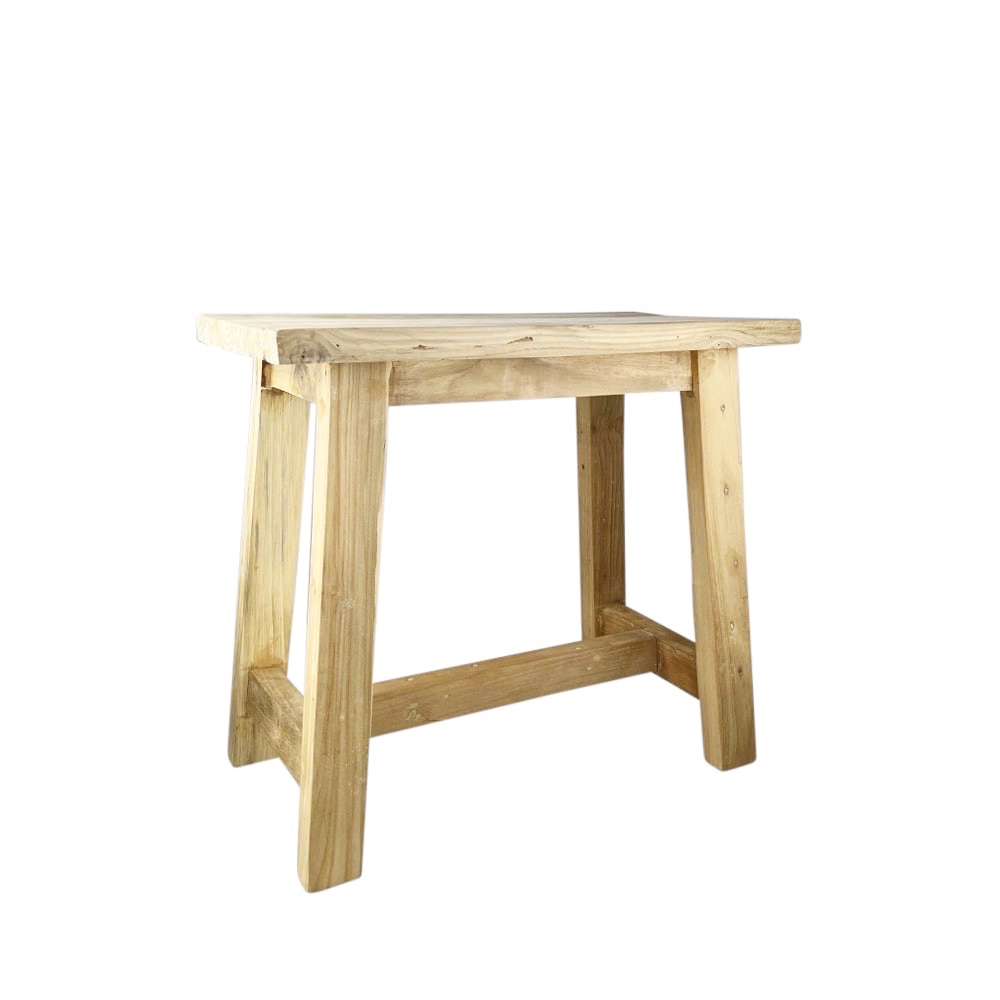 Hocker Lawas Teakholz naturbelassen