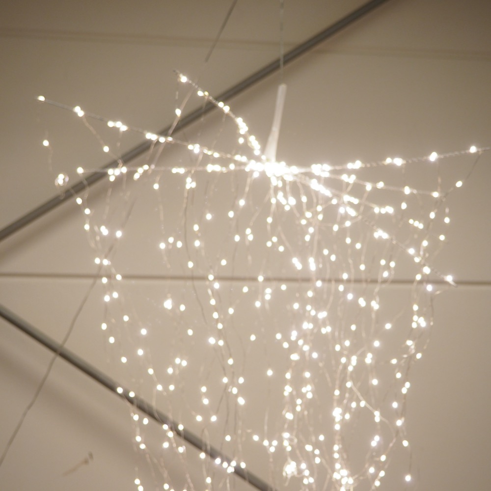 LED-Objekt Wasserfall 1152 LEDs ca. 230 cm lang Gingar
