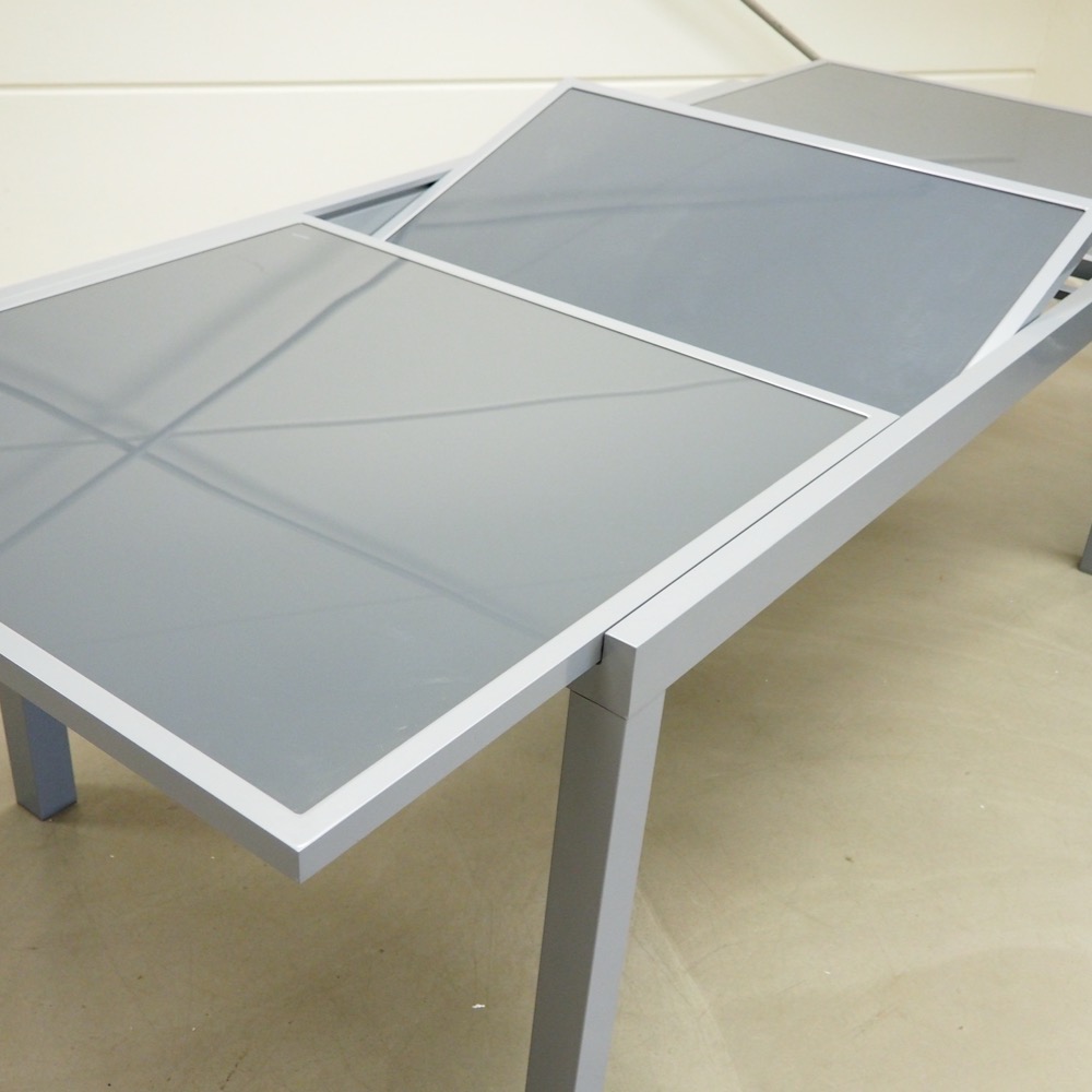 Gartentisch Futura ausziehbar Aluminium 180x100 (240x100cm)