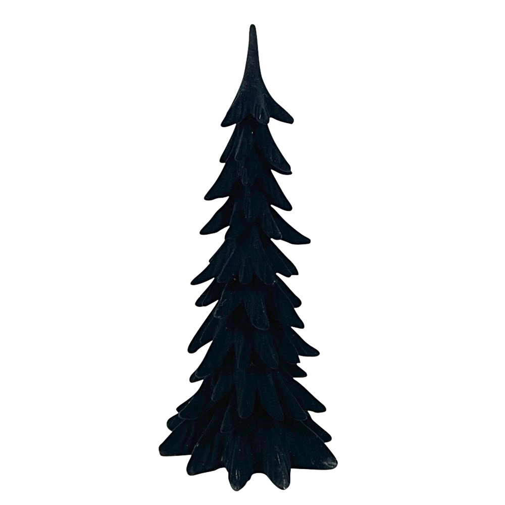 Werner Voß Deko-Baum Tanne Schwarz ca. H 41 cm