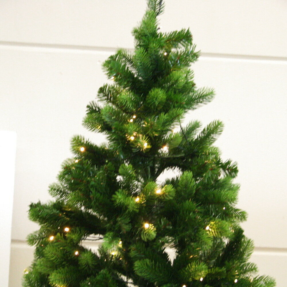 LED-Tannenbaum täuschend echt ca.120 cm LED Kunststoff Metall Klein