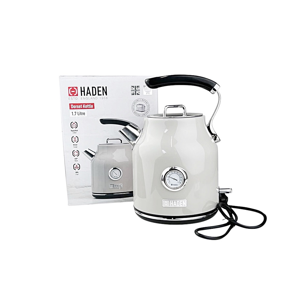 Wasserkocher Dorset Edelstahl Beige 1.7 Liter