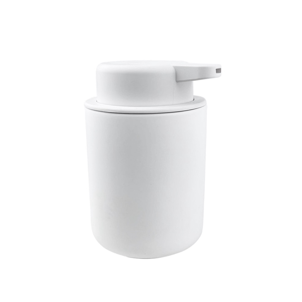 Seifenspender Ume Steingut Soft-Touch Ø 8 x H 13 cm