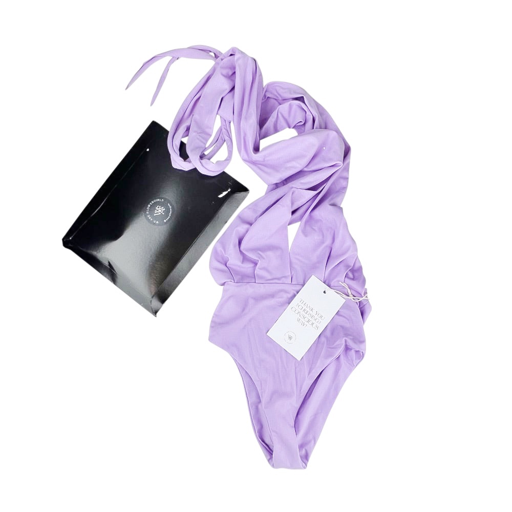 Badeanzug Lavender S 32 bis 36