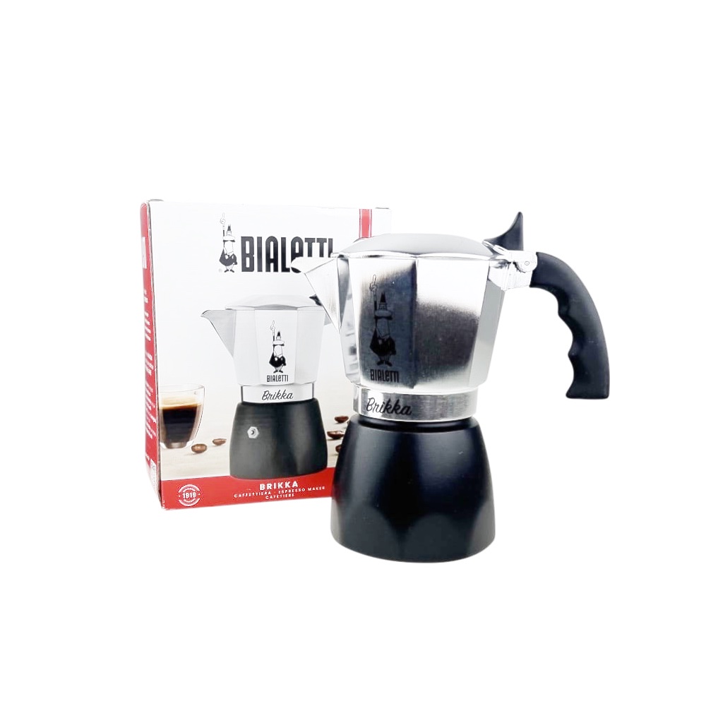 Espressokocher Brikka f. 4 Tassen Espresso Küche