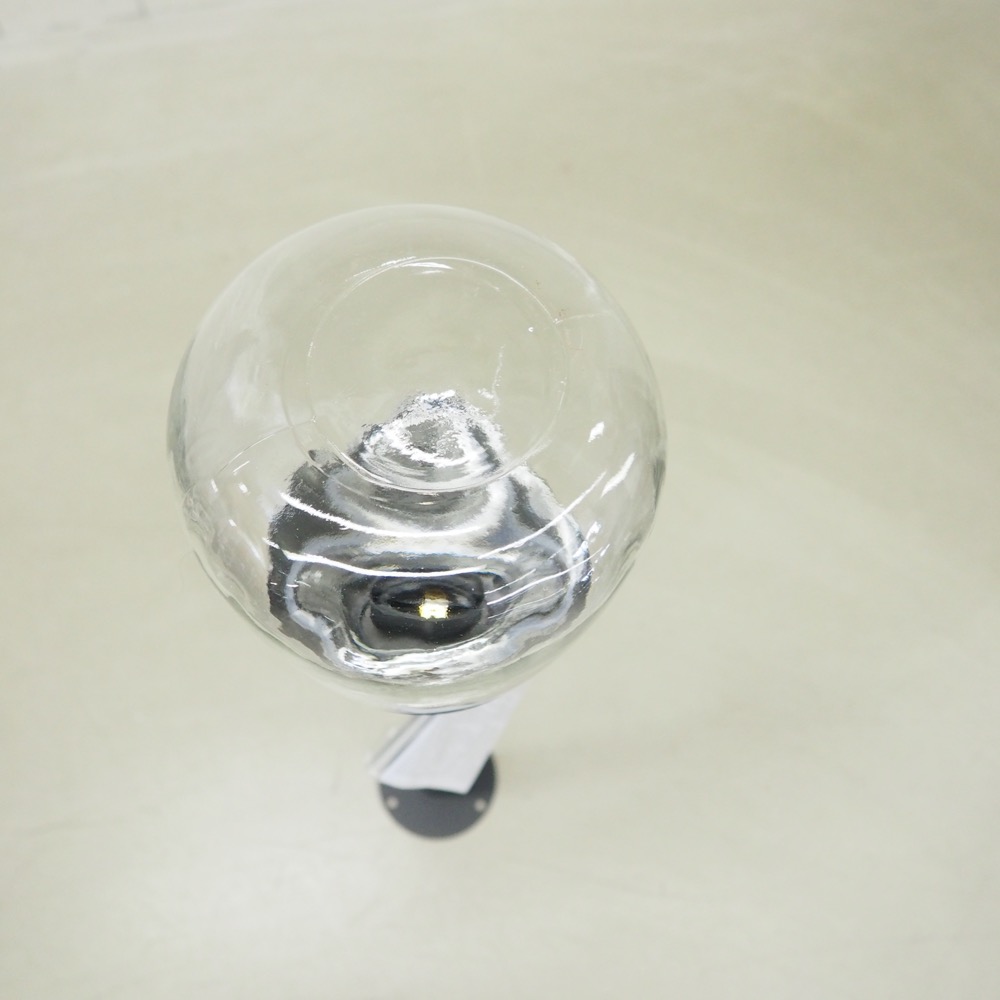 Außen-Stehleuchte Donatori Ø 16 x H 99 cm schwarz Alu Glas
